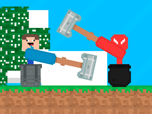 stickman-vs-noob-hammer